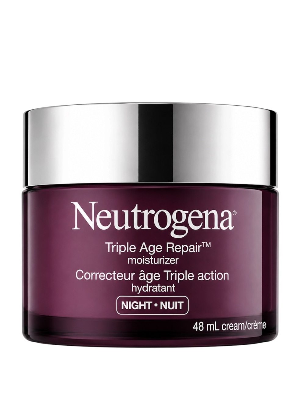 NEUTROGENA TRIPLE AGE REPAIR NIGHT MOISTURIZER 48ML - NEW, NO BOX